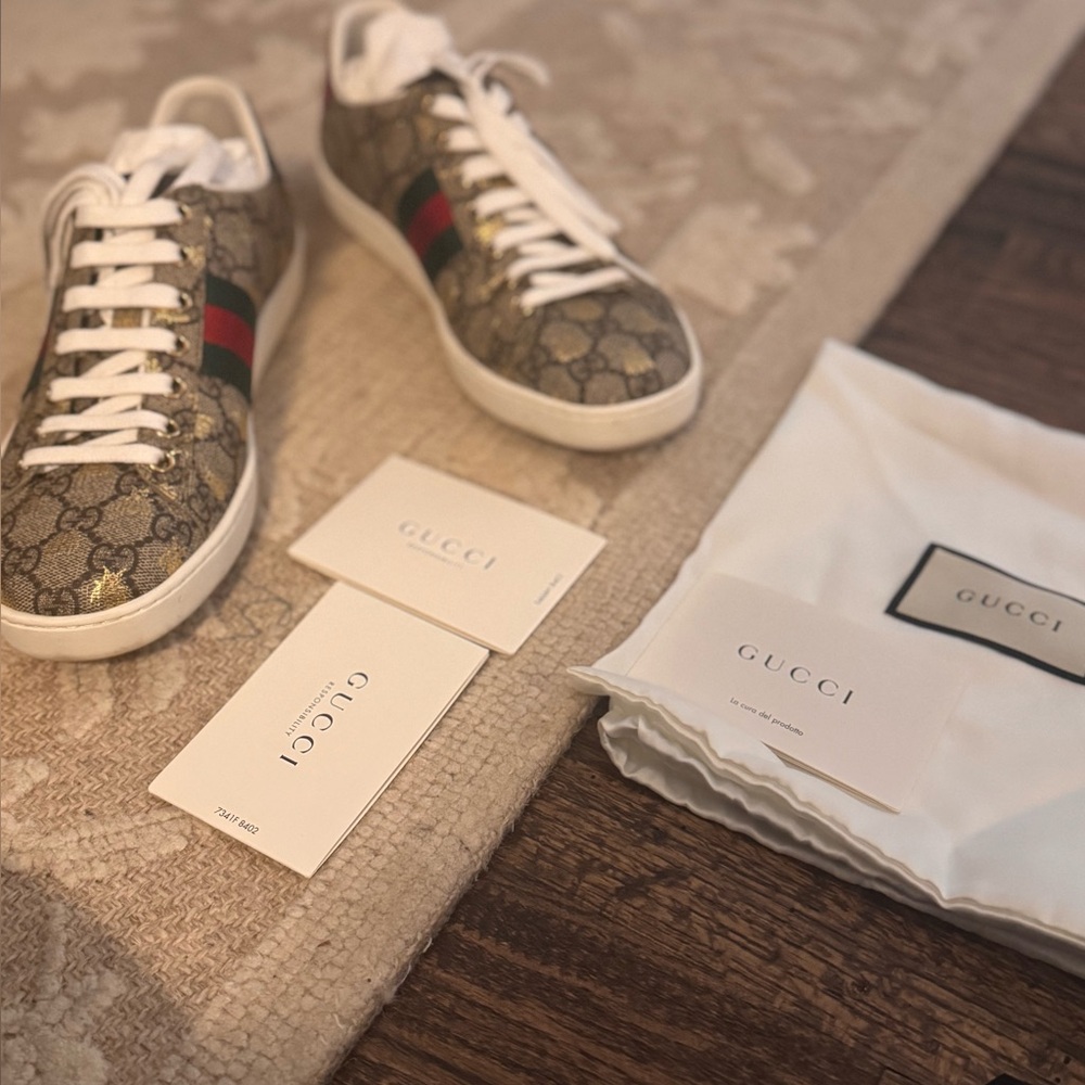 Gucci tennis shoes 0466H 8402